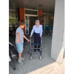 een dag in Woonzorgcentrum Sint-Medard en fietsdiploma zilver