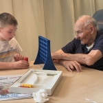een dag in Woonzorgcentrum Sint-Medard en fietsdiploma zilver