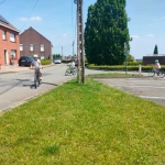 een dag in Woonzorgcentrum Sint-Medard en fietsdiploma zilver