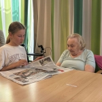 een dag in Woonzorgcentrum Sint-Medard en fietsdiploma zilver