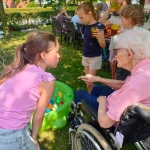 een dag in Woonzorgcentrum Sint-Medard en fietsdiploma zilver
