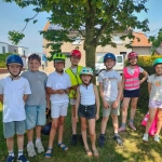een dag in Woonzorgcentrum Sint-Medard en fietsdiploma zilver