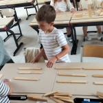 Maquette van de klas