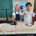Maquette van de klas