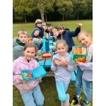 bosleerwandeling en park- en bosspelen